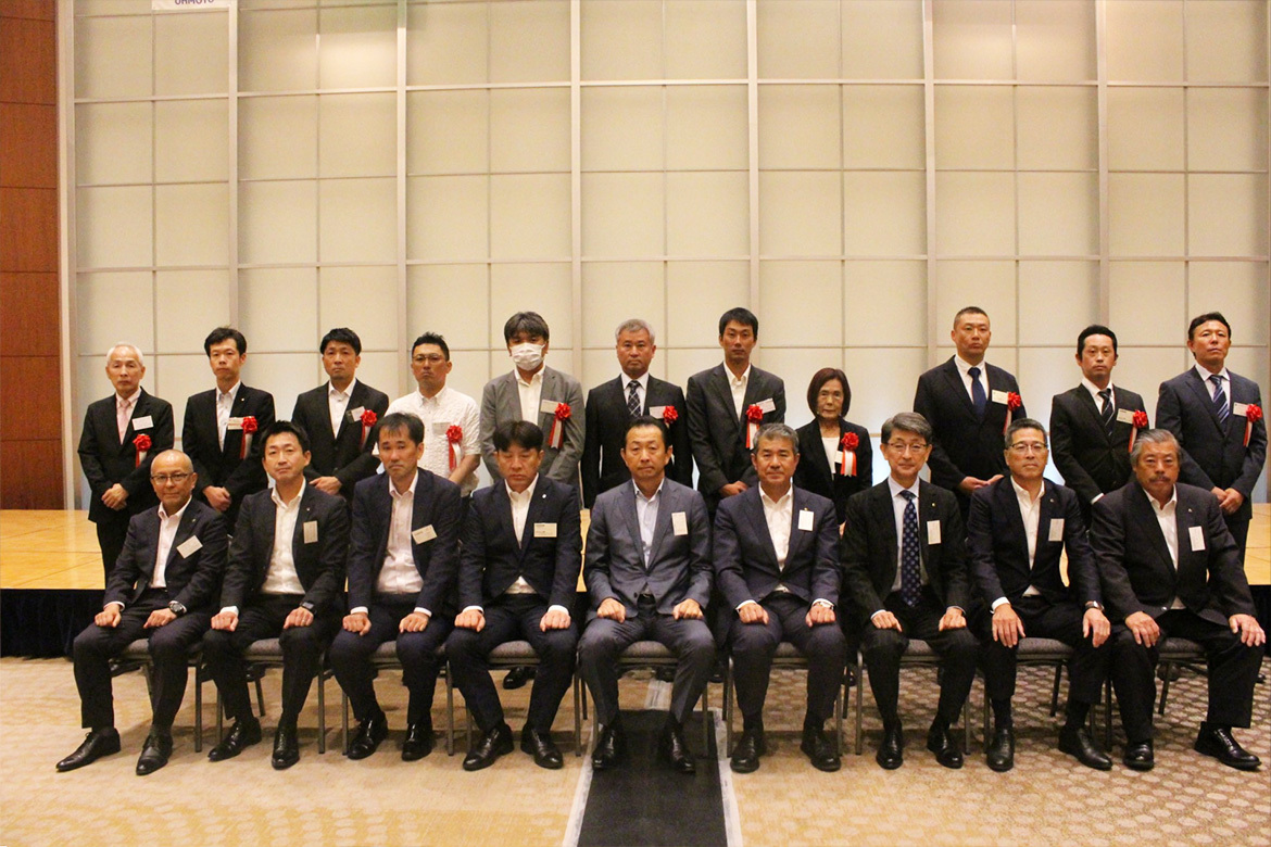 株式会社大本組安全賞を拝受しました。